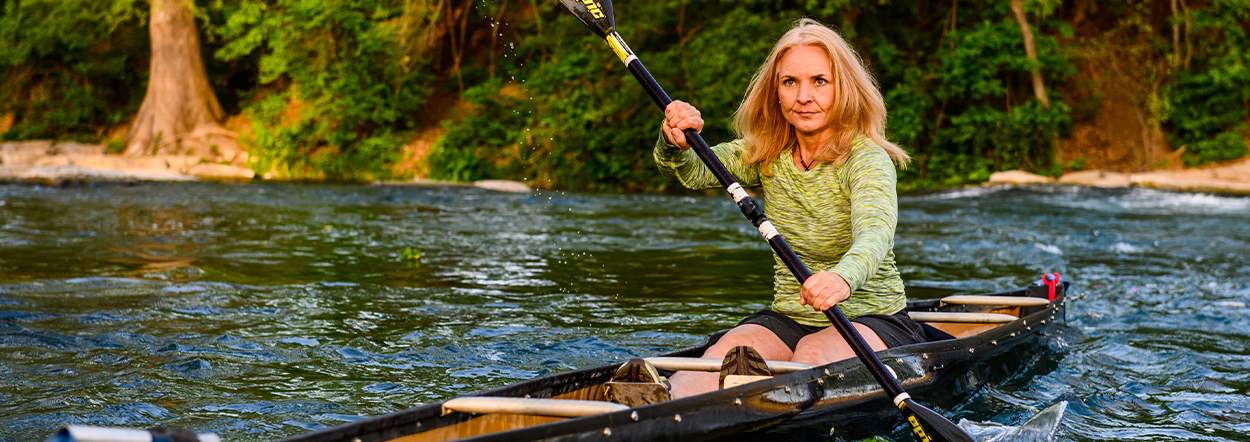 Pro-tip: Debbie Richardson on Canoe Paddling